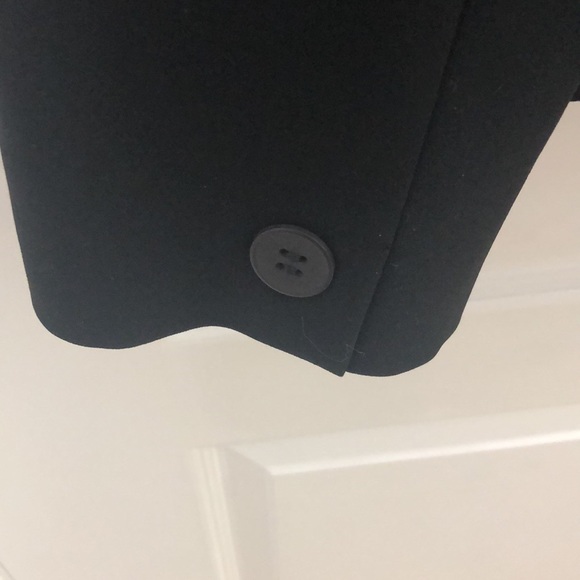 Jones New York Platinum Button Front Blazer Black 16 - Picture 4 of 8